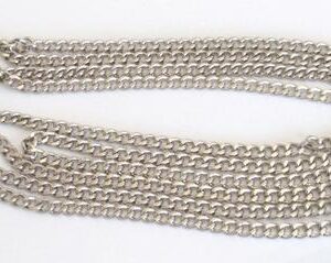 Dbl Strand Zoot Suit Chain / SILVER 30 & 48 =78 inches / Import/ /bulk